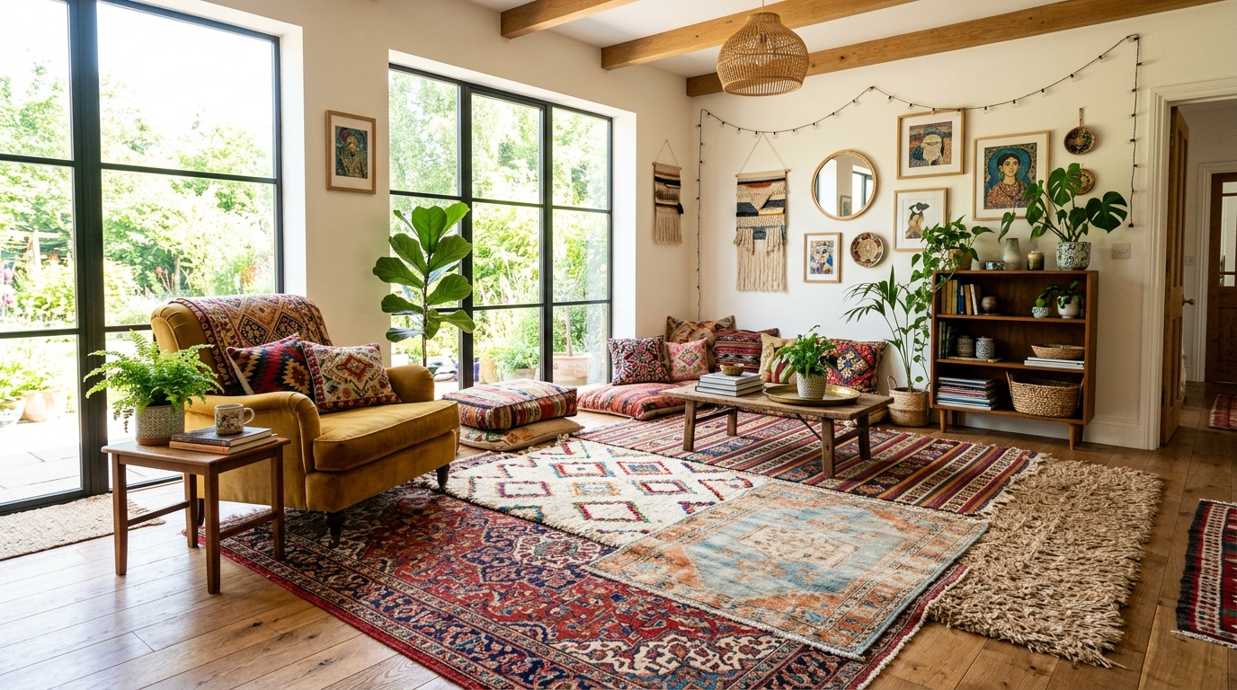 Add texture with woven materials